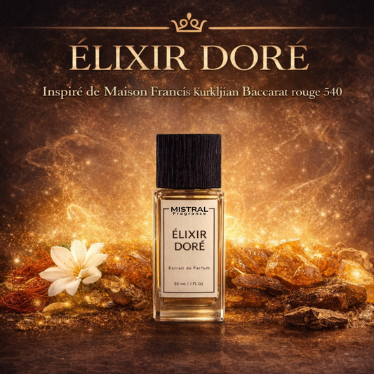 ÉLIXIR DORÉ inspiré par MFK Baccarat rouge 540 EDP