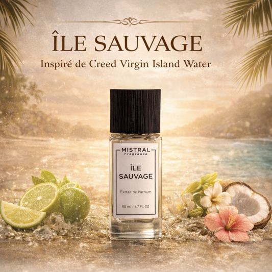 ÎLE SAUVAGE inspiré par Creed Virgin Island Water